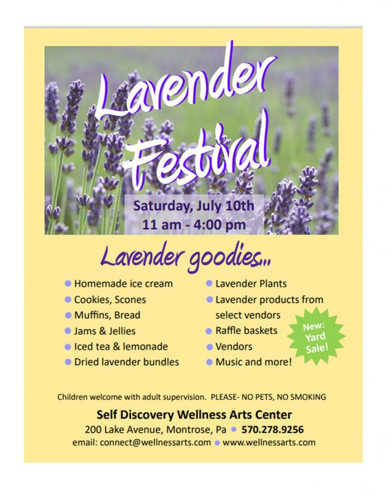 Lavender Festival Events in PA Where & When
